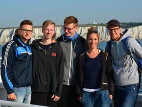 Kanalquerung: Kurz vor Dover
