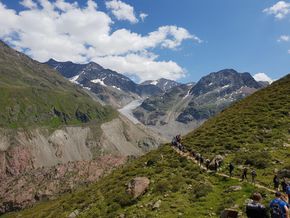 Bei Wanderungen im Kaunertal boten sich herrliche Ausblicke.