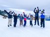 Jeder Tag verspach Action und Spaß im Schnee.
